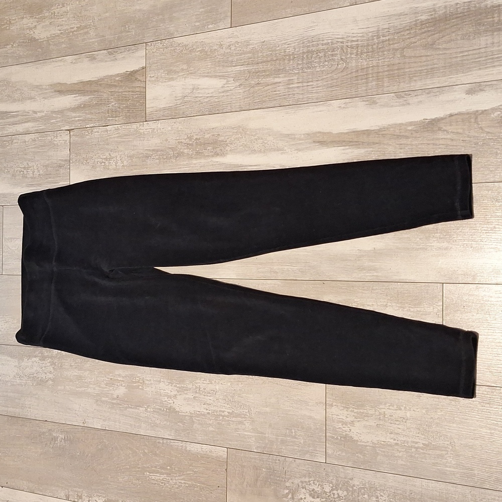 Aerie  velour stripped leggings size medium